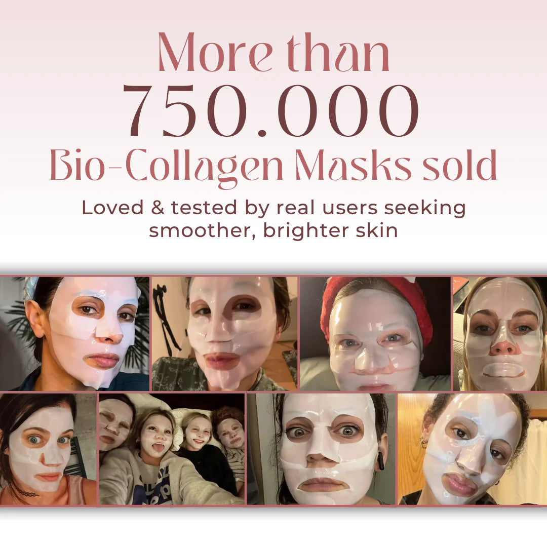 4 VELIA Bio-Collagen Mask – Deep Hydration & Fine Line Reduction